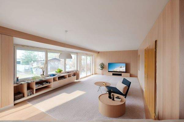 Wohnen Ansicht 2   visualisiert