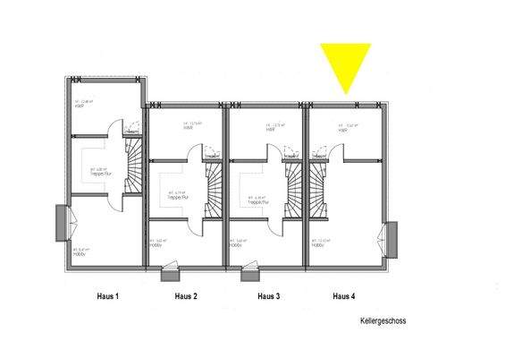 Kellergeschoss Grundriss