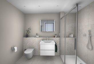 Bad_Whg 4_Dusche Waschbecken