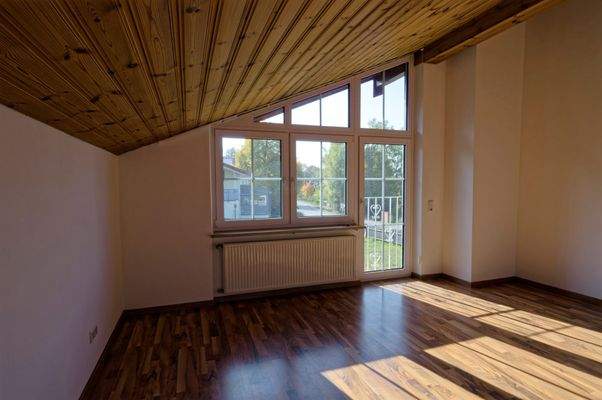 Schlafzimmer mit franz. Balkon