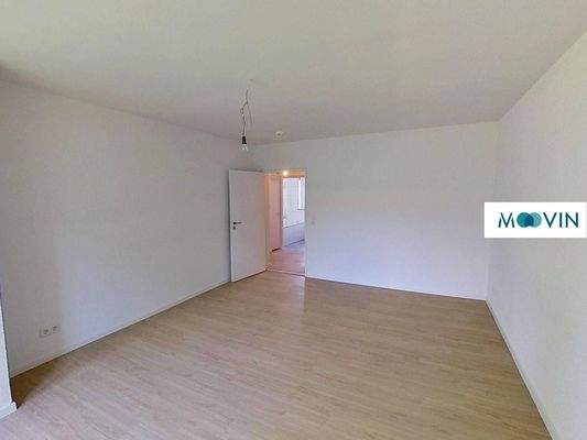 Ansicht III: Wohn- und Esszimmer