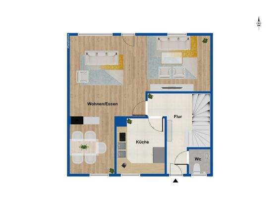 Grundriss Erdgeschoss