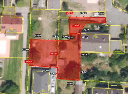 Lageplan Grundstück