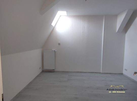 Blick ins Schlafzimmer