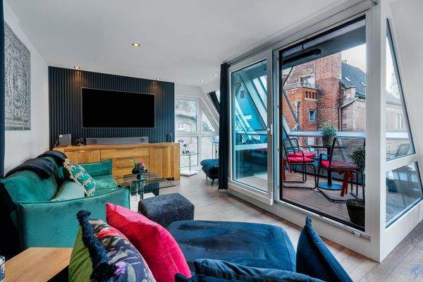 Wohnbereich mit Loggia