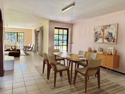 Wohn-/ Esszimmer Wohnbeispiel