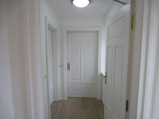 Flur zu den Apartment Nr. 1 und Nr. 2