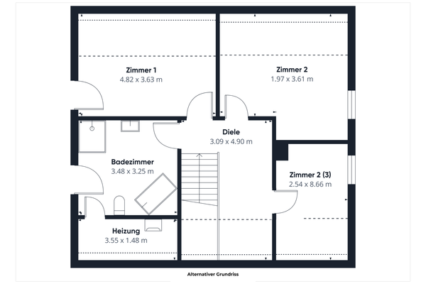Alternativer Grundriss 1
