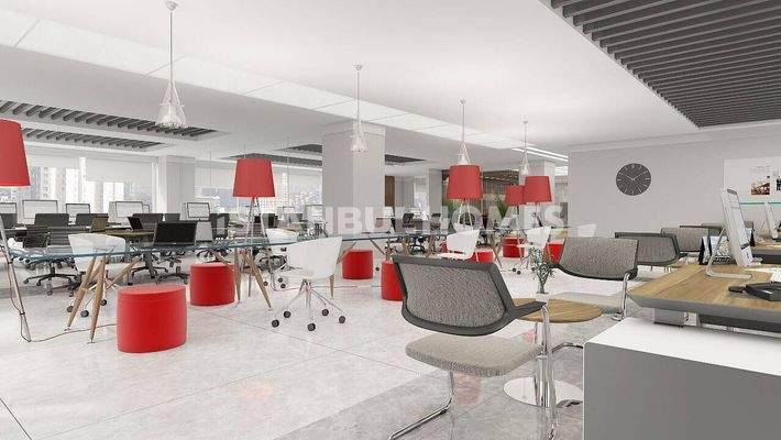 Well Located Offices and Shops in İstanbul Atasehir