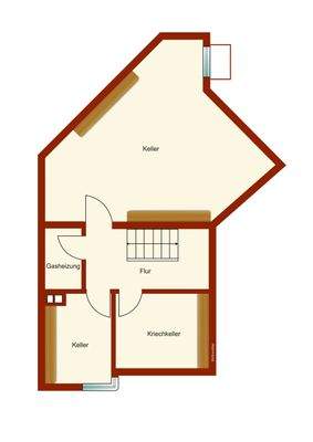 Souterrain (n. maßstäblich)