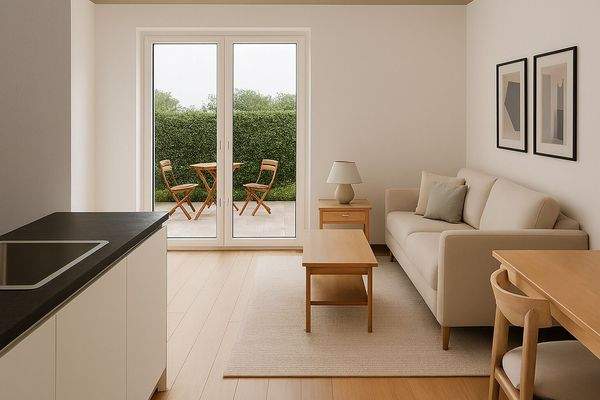 Wohn-/ Essbereich (*Gestaltungsbeispiel)