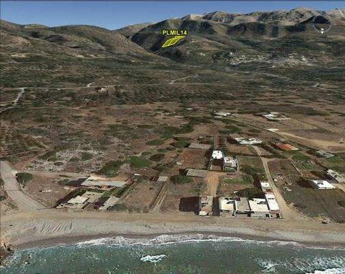 Kreta, Milatos: Zwei benachbarte Grundstücke mit Meerblick zu verkaufen