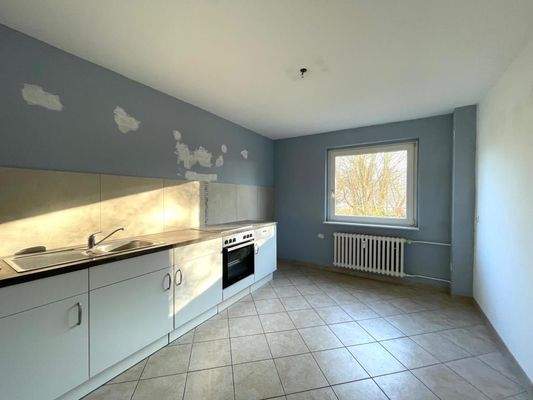 Küche mit viel Licht