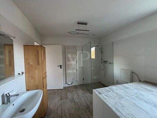 geräumiges Duschbad