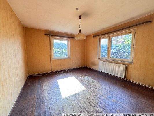 Wohnzimmer im Erdgeschoss