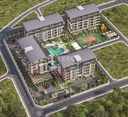 Chic and Cozy Flats for Sale in Alanya Antalya