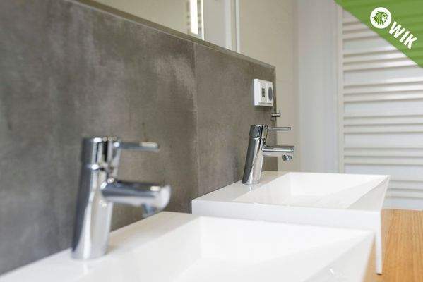 das streitfreie Waschbecken...