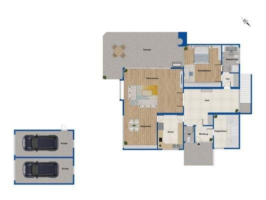 Grundriss Erdgeschoss