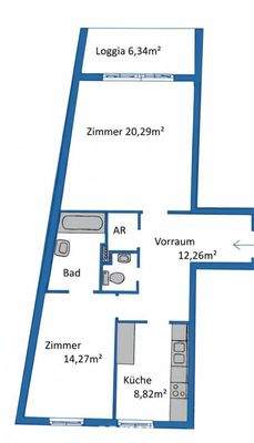 Grundriss - Skizze ohne Gewähr