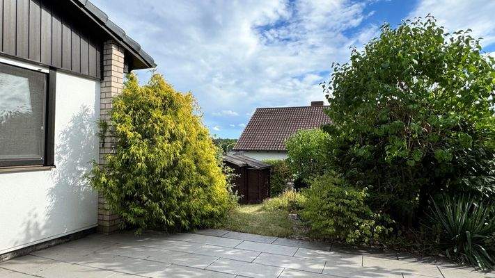 Blick von der Terrasse