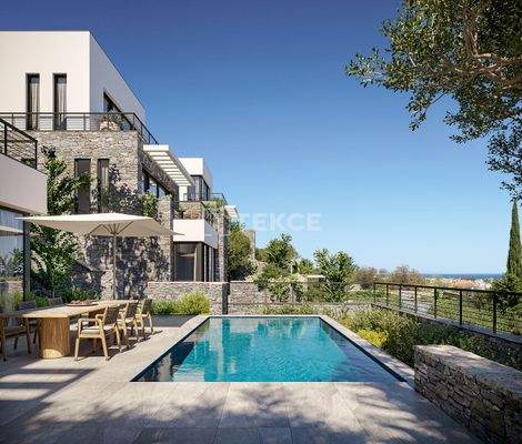 Apartments in a Complex with Rich Facilities in Alsancak