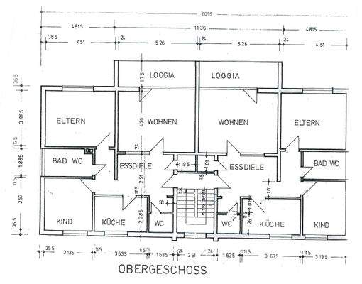Grundriss, 1. OG links