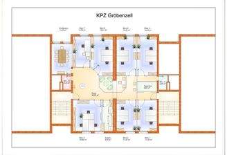 Aufteilung Büroräume