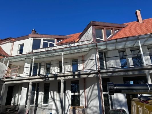 Hausansicht vom Hof aus