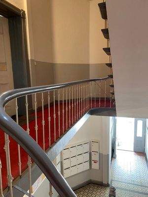 Hausflur mit Jugendstilgeländer