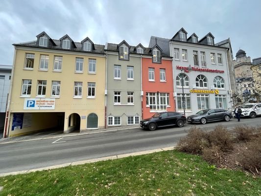 Klostermarkttreff - Unterer Steinweg - Einfahrt Tiefgarage