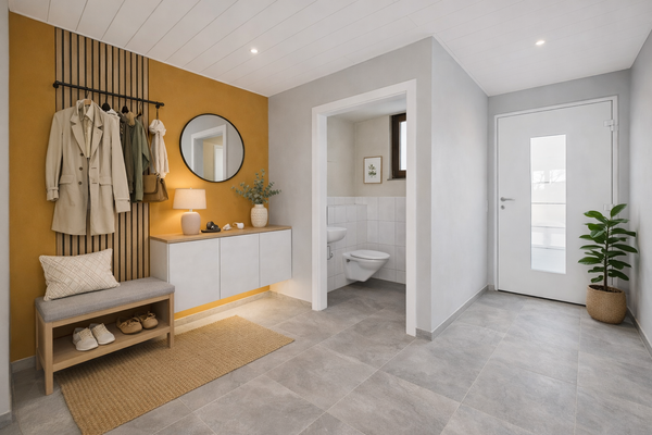 EG | Flur, virtuelle Darstellung