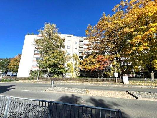 Ansicht von der Straße