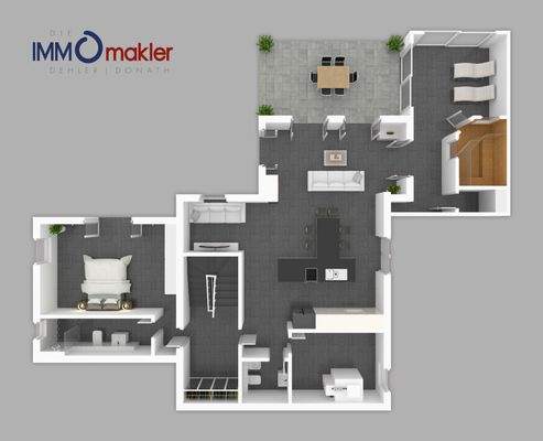 Grundriss Gartengeschoss