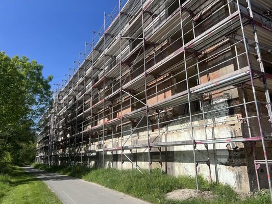Gebäuderückseite