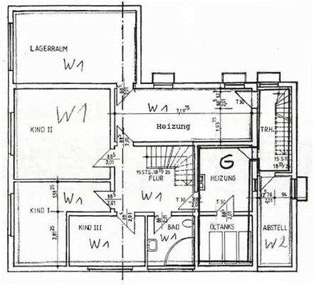 Grundriss Untergeschoss
