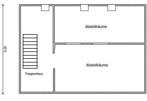 Grundriss Kellergeschoss 