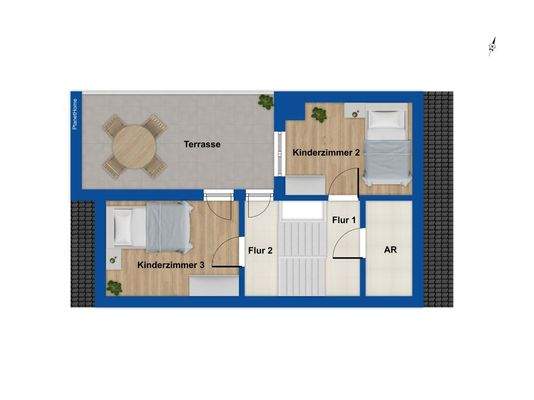 Grundriss Dachgeschoss