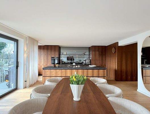 Essbereich zur Küche