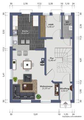 Grundriss Erdgeschoss