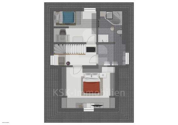 Grundirss Obergeschoss