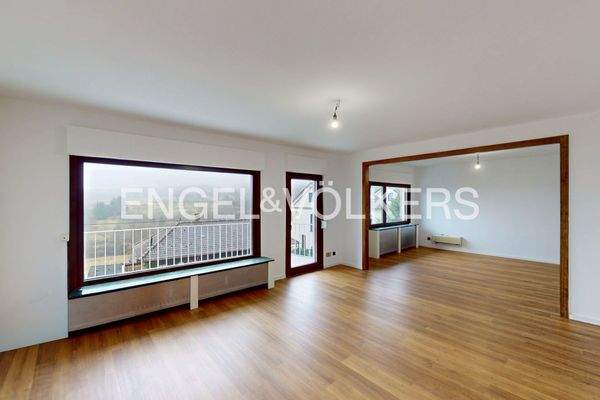 Phänomenaler Ausblick aus dem Wohnzimmer