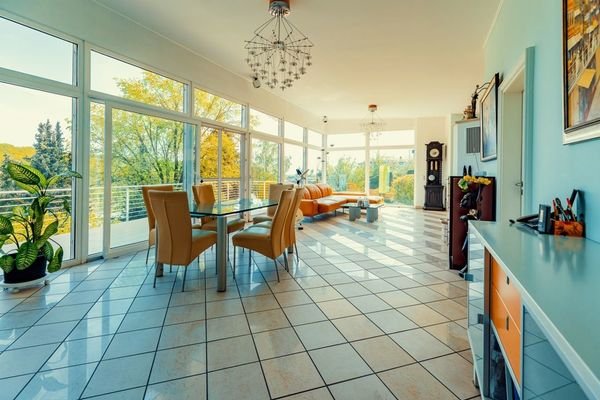 503 EG Essbereich mit Zugang zur Terrasse