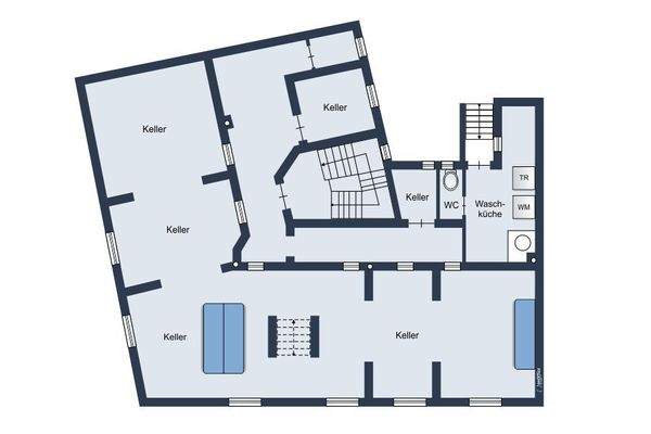 Grundriss Keller