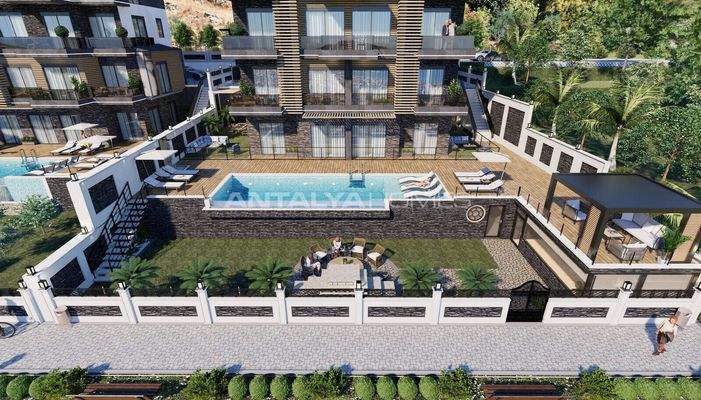 Sea View Elegant Properties in Alanya Cikcilli