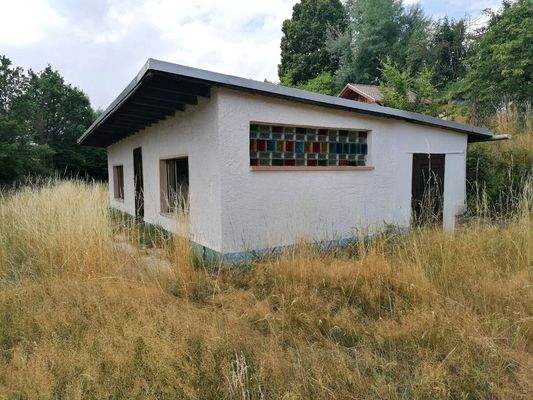 Hütte Außenansicht