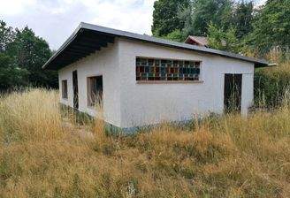 Hütte Außenansicht