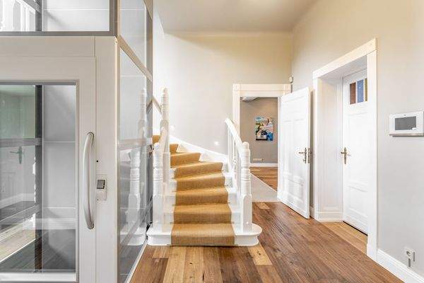 Blick zur Wohnetage im 1. Obergeschoss