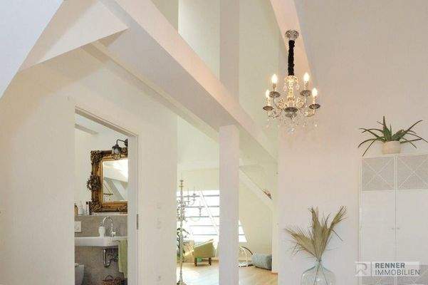 Offenes Dachgeschoss