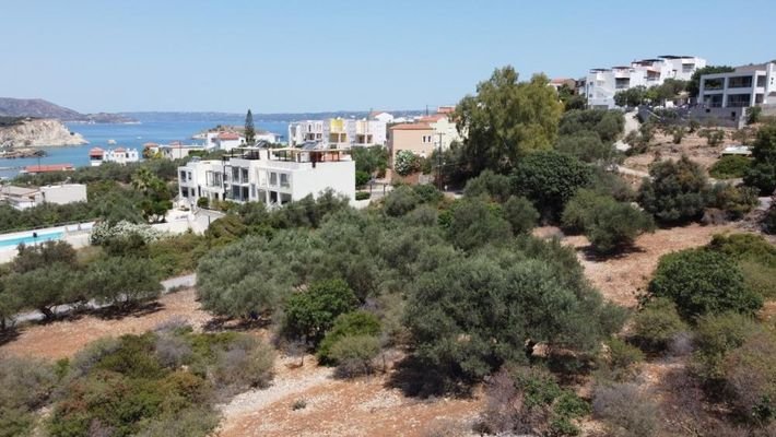 Kreta, Almyrida: Grundstück zu verkaufen in Strandnähe