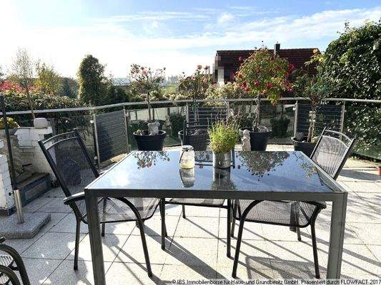 traumhafte Terrasse